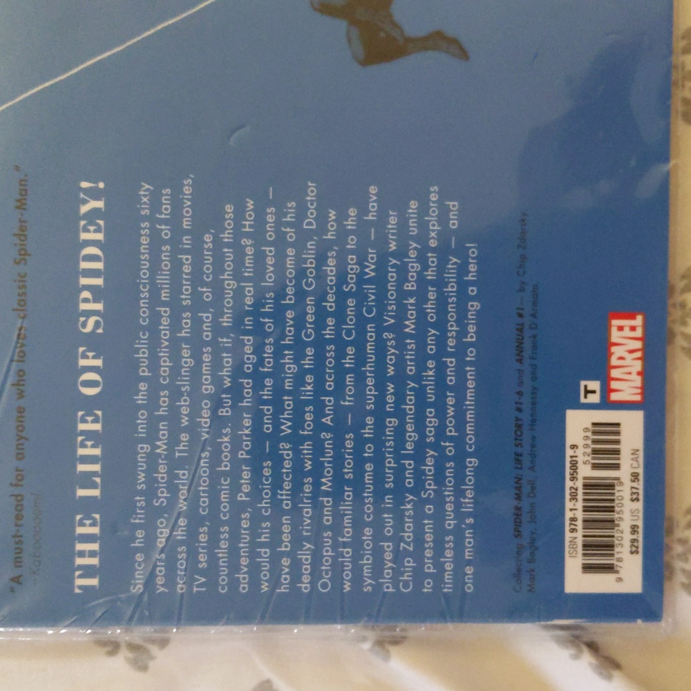 NWOT Marvel Chip Zdarsky Mark Bagley Spider Man Life Story Extra - Picture 3 of 3
